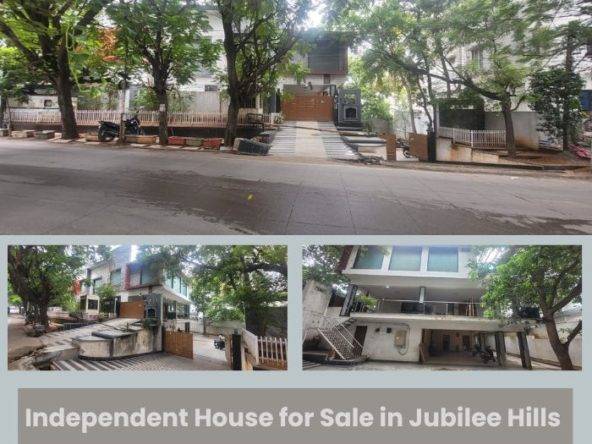 Independent House for Sale in Jubilee Hills Road No. 10C, MLA and MP Colony