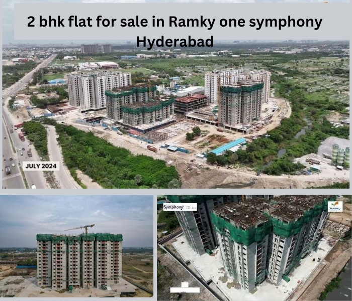 2 bhk flat for sale in Ramky one symphony, Hyderabad