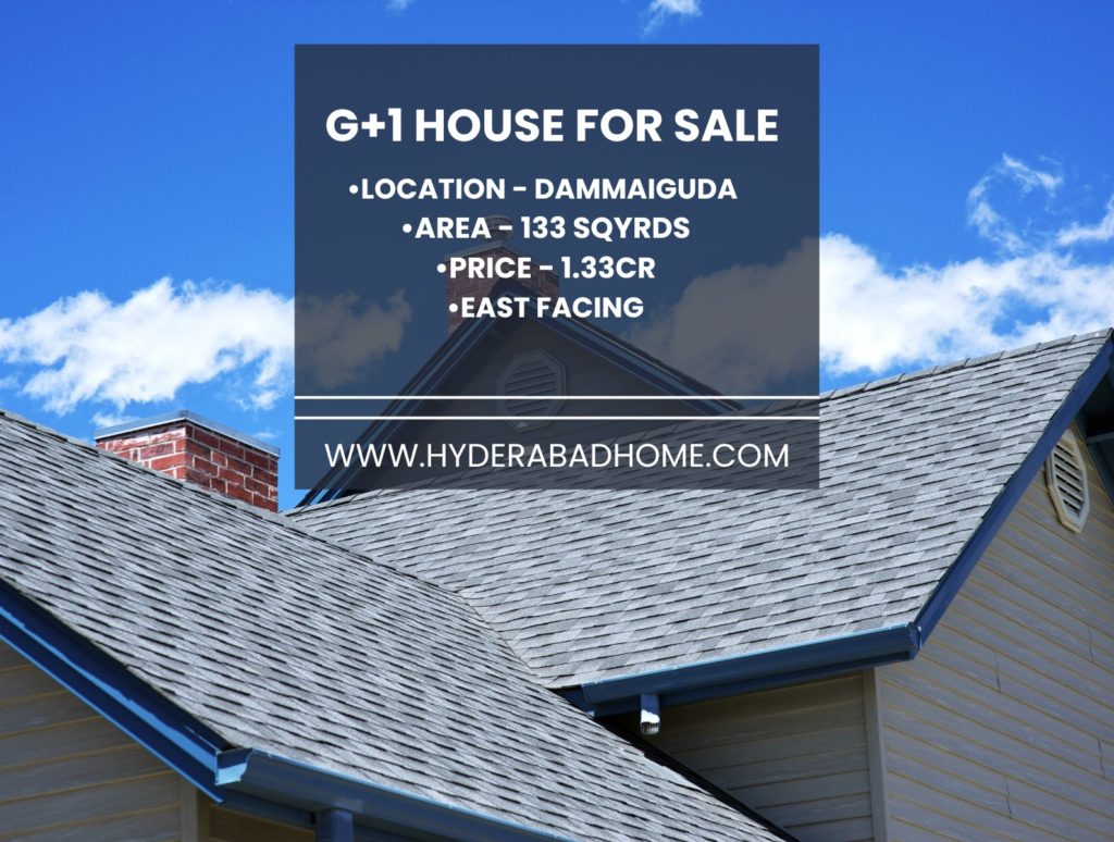 Premium G+1 Independent House for Sale in Dammaiguda