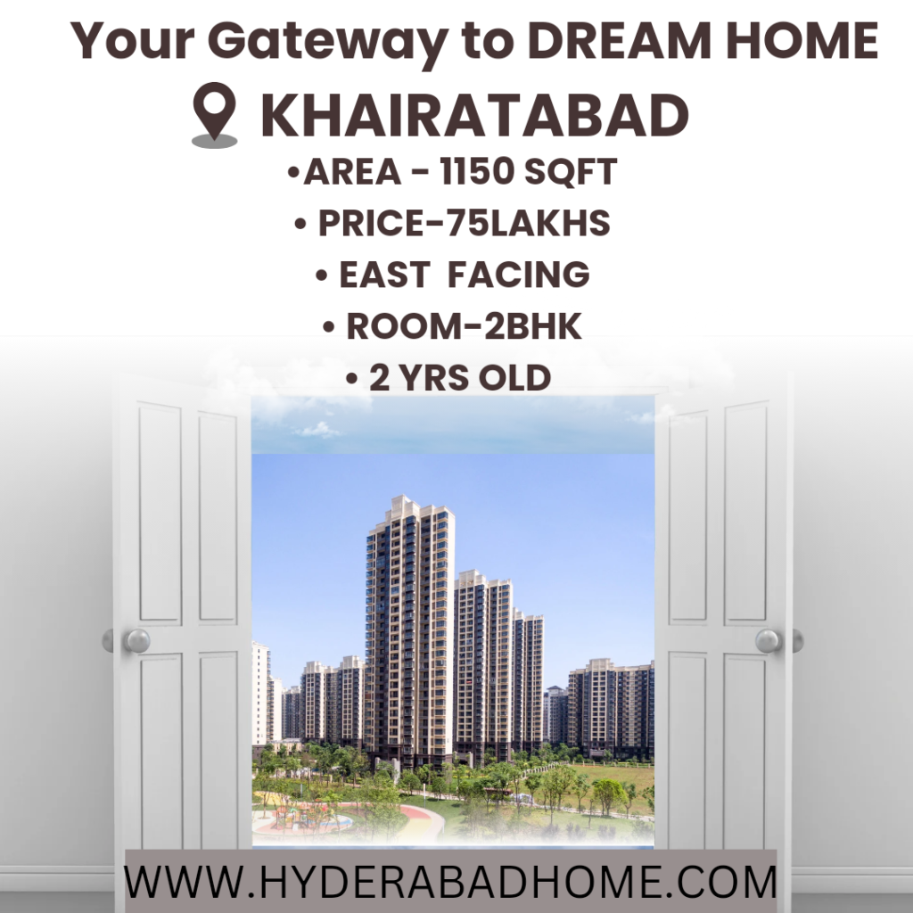 2BHK Apartment for Sale in Khairatabad