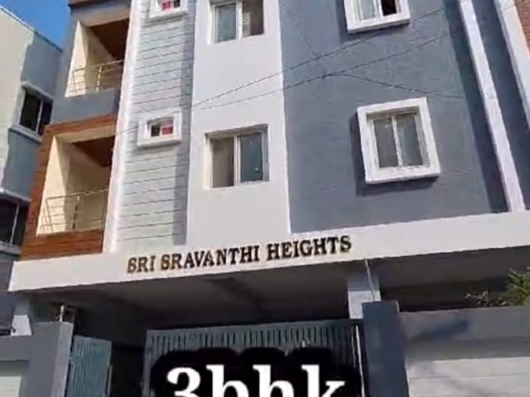 3BHK East Facing Flat in Habsiguda for Sale