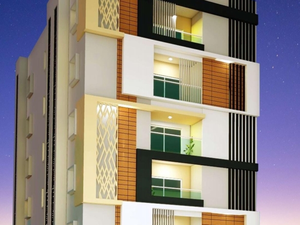New Perfect Vasthu 3BHK Flats at Ashok Nagar, Gandhi Nagar