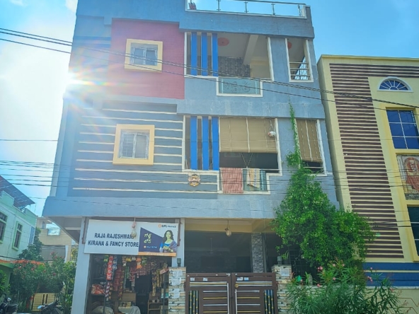 House for Sale Near BHEL KSR Colony – 125 Yards G+2 Corner Property