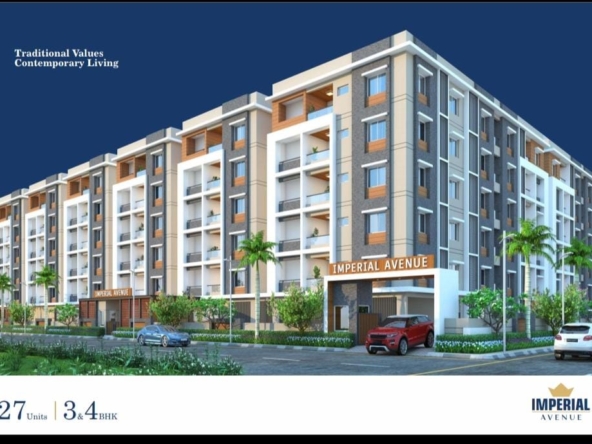 Czech Colony Sanathnagar 3 & 4 BHK Flats for Sale – Imperial Avenue Ultra Luxury Gated Community