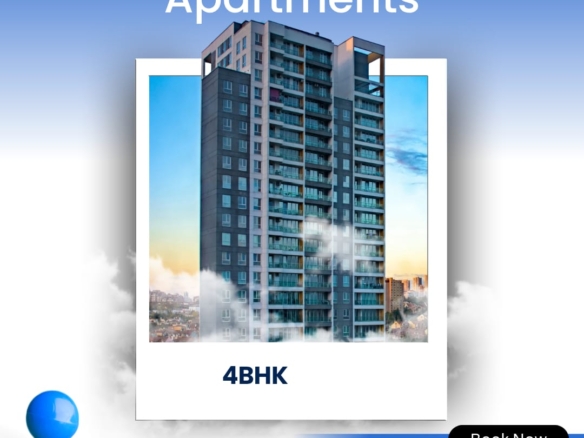 Banjara Hills Brand-New 4BHK Flat for Sale – Prime Location, West Facing, 3000 SFT