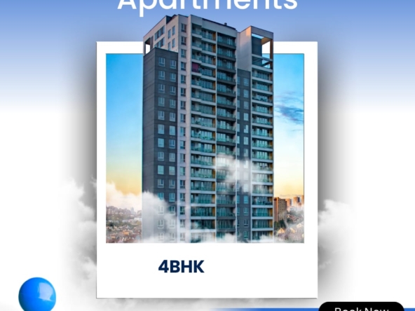 Banjara Hills Brand-New 4BHK Flat for Sale – Prime Location, West Facing, 3000 SFT