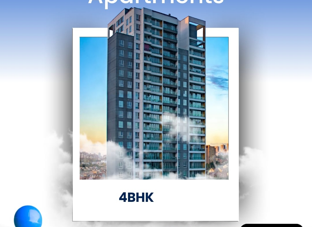 Banjara Hills Brand-New 4BHK Flat for Sale – Prime Location, West Facing, 3000 SFT