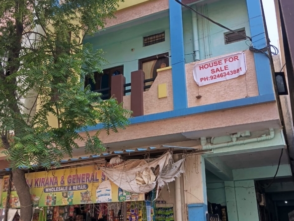 G+2 Building for Sale on Ram reddy Nagar Road | 6 Portions + Shutter Shop | ₹38,000 Rent Income