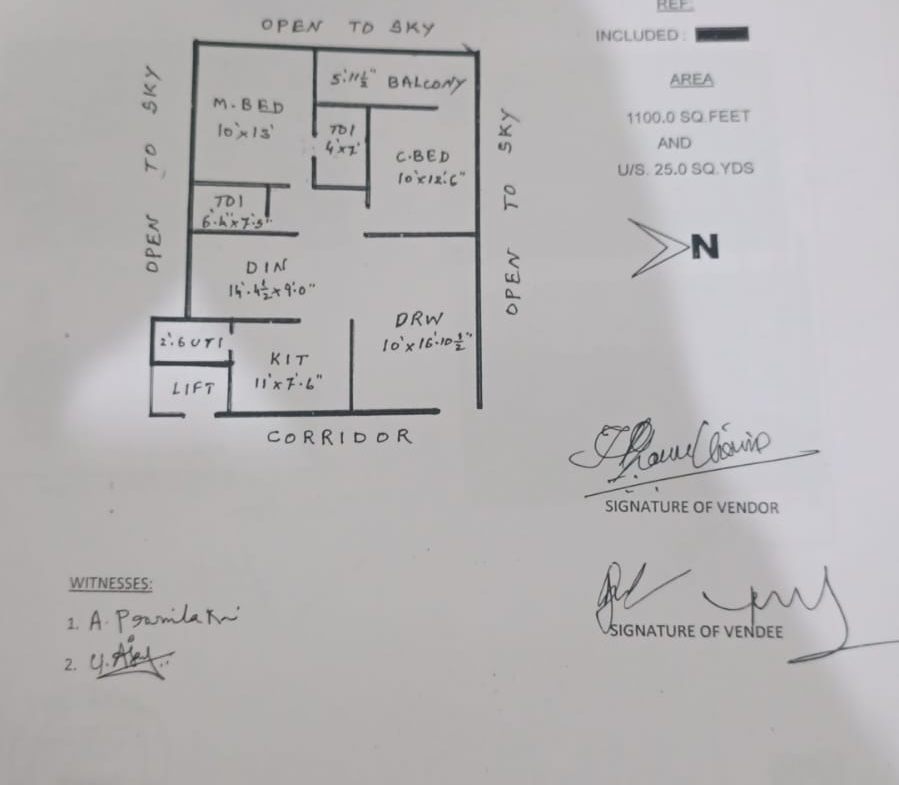2 BHK Flat for Sale in Alkapuri Township – Prime 150 Ft Road Frontage with Car Parking & Generator