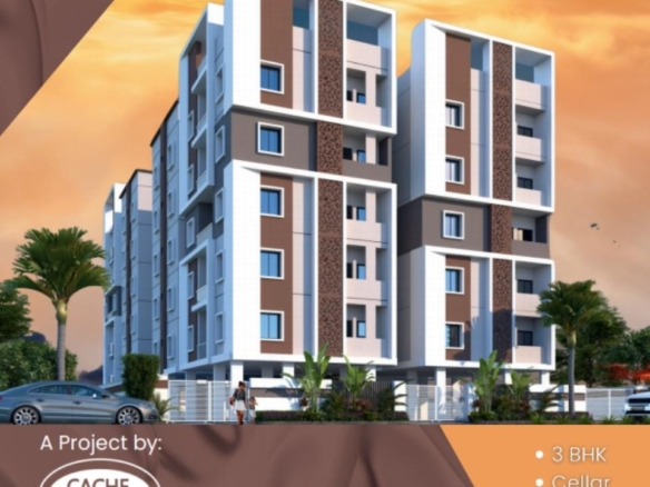 3BHK Luxury Flats Near PVNR Expressway – Live the Luxe Life at AAD One by Cache Group