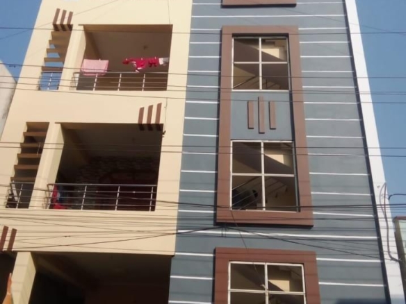 G+2+Pent House for Sale in Mallapur Nacharam | 183 Sq Yds West Facing Rental Property