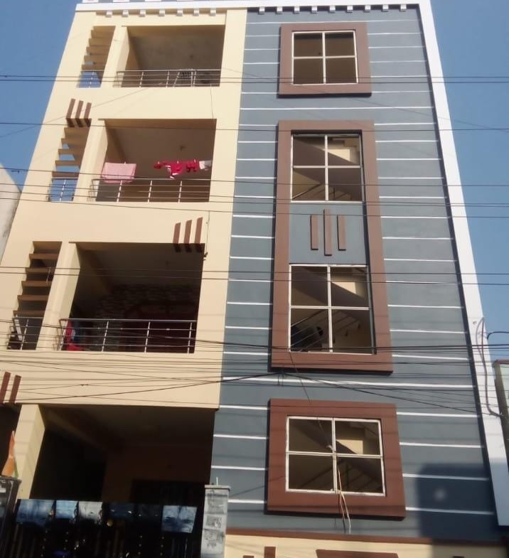 G+2+Pent House for Sale in Mallapur Nacharam | 183 Sq Yds West Facing Rental Property