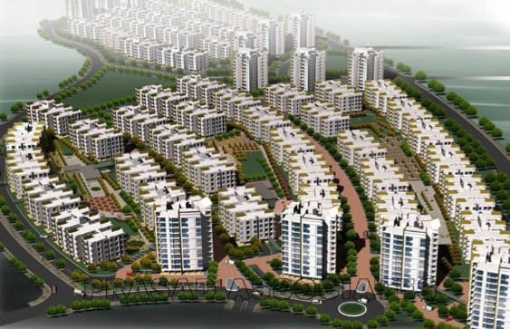 Exclusive 3 BHK 3 Bath Semi Furnished Flat for Sale in Sanskruti Singapore Township Pocharam