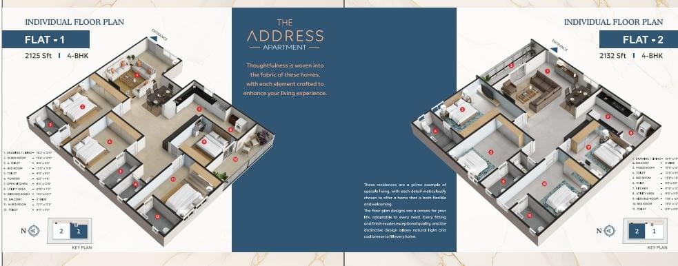 GHMC Permission Luxury 4BHK Flats for Sale in Upperpally Rajendra Nagar