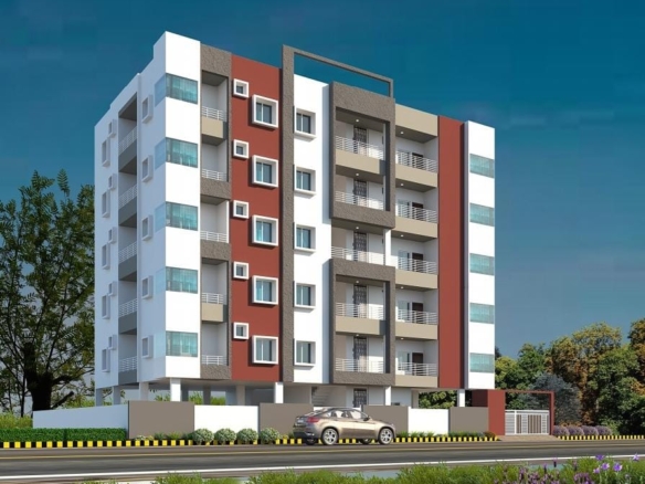 Gopanpally Diamond Heights 3 BHK Flats for Sale Near Wipro Junction – Ready to Occupy